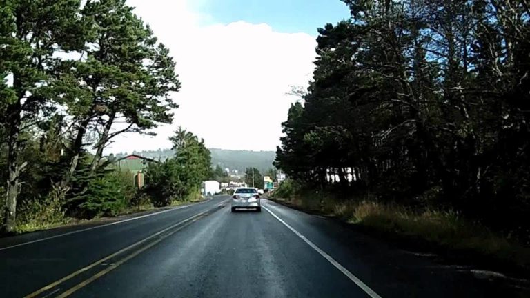 Newport to Lincoln City Time Lapse Pacific Coast Drive