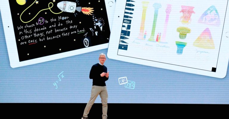 Apple’s new $299 iPad for education