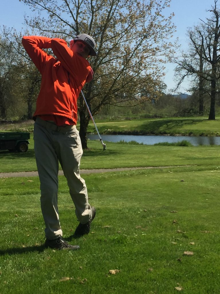 Winning Tigers warm up to tougher greens in boys golf match