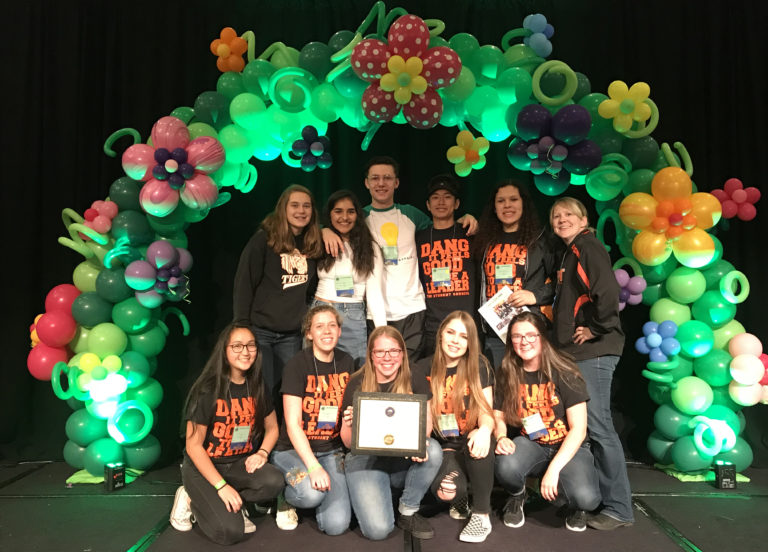 State leadership organization honors Taft High Student Council