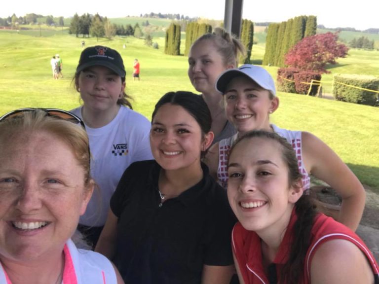 Taft girls golfers get sneak preview of State tournament venue