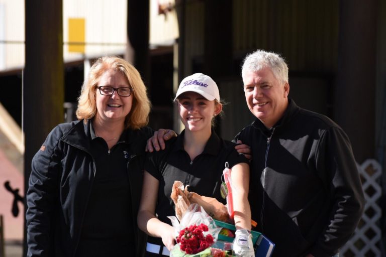 Hattons close out home golf careers in fitting fashion