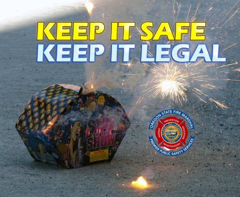 Fire Marshal says ‘Keep it safe, keep it legal’ with fireworks