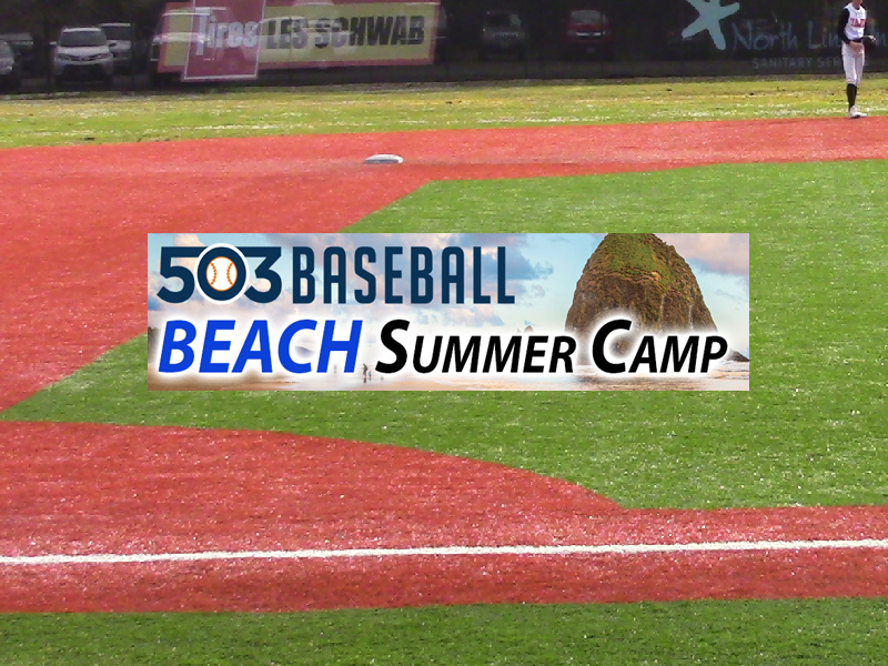 503 baseball beach summer camp