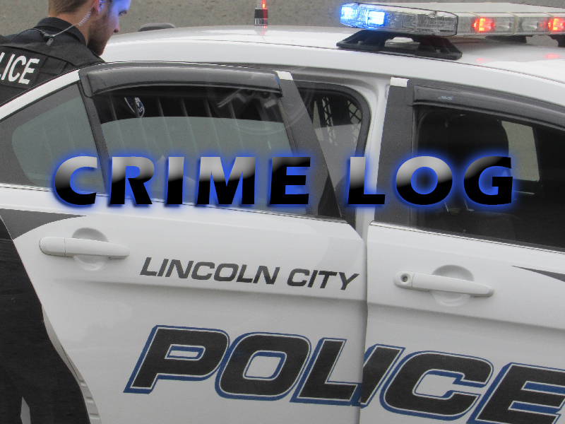Lincoln City Police Crime Log - Aug. 24-30