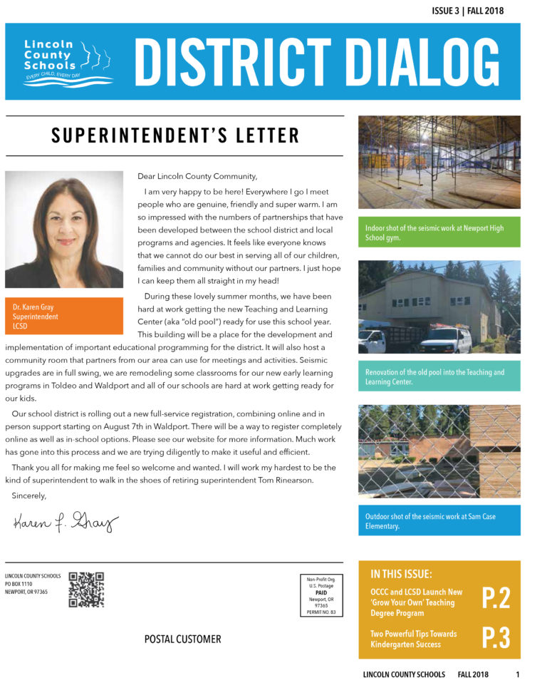 Lincoln County School District’s ‘District Dialog’