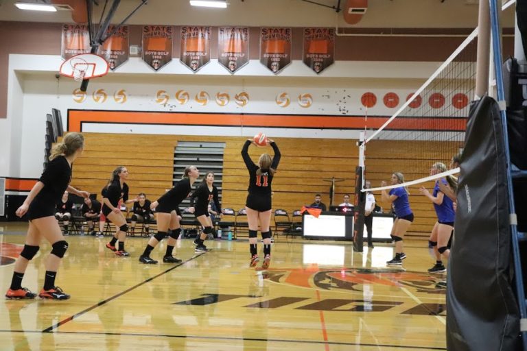 Nestucca prevails in four sets over Taft volleyballers
