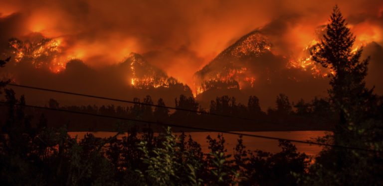 Human-caused Oregon forest blazes decreased in peak August fire season