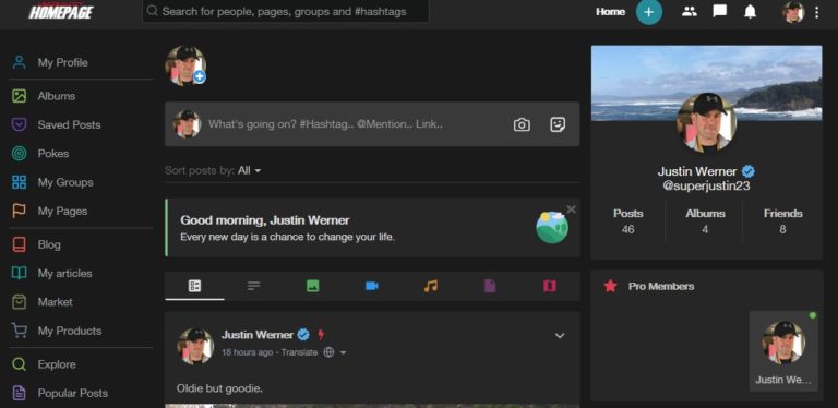 Numerous new features improve Lincoln City Homepage’s social network