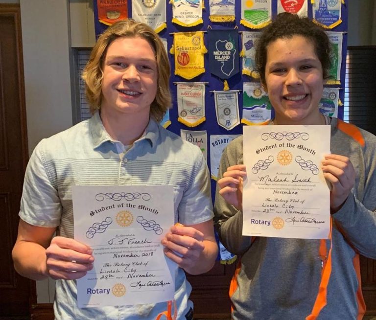 Taft High’s French, Smith honored by local Rotary Club