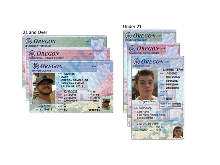 Oregon to update driver’s license, ID card design