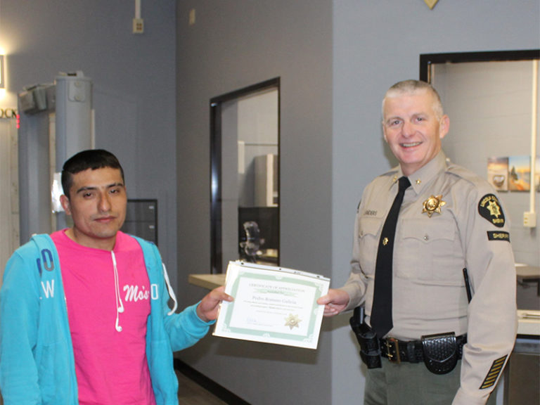 Former Lincoln County inmate rewarded for cooking, sewing skills