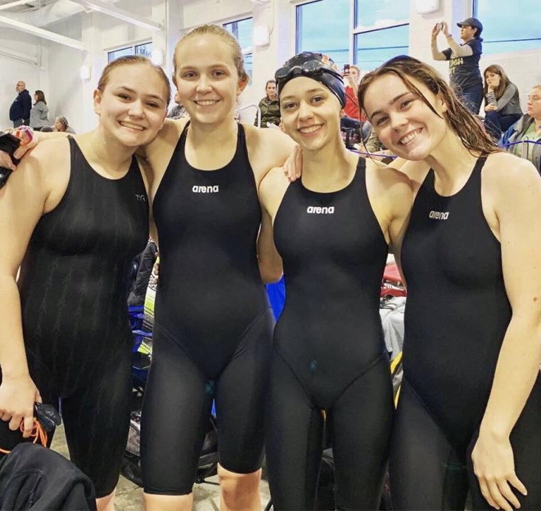 Taft boys take second, girls fifth at District swimming championships