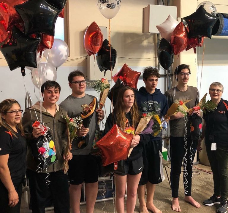 Departing Taft High seniors make most of ‘Last Chance’ swims