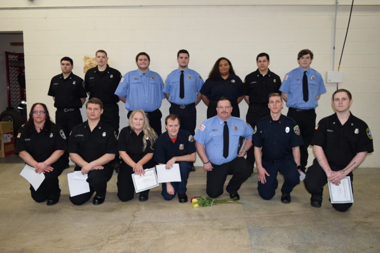 Local volunteer firefighters graduate from academy training