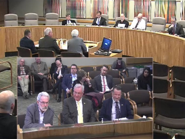 Rep. Gomberg, Mayor Anderson testify against proposed VRD bill
