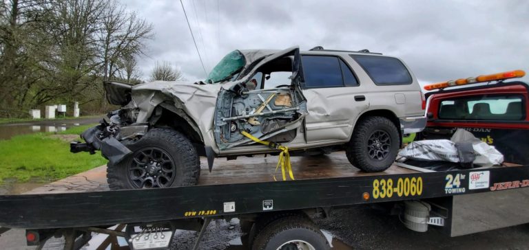 NLFR firefighter Miller extricated from car crash; now at home