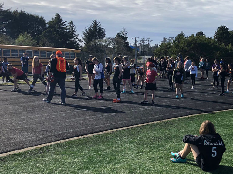Three Tigers roar loudest in middle school home track and field meet