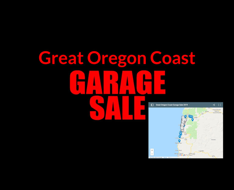 Map: Great Oregon Coast Garage Sale