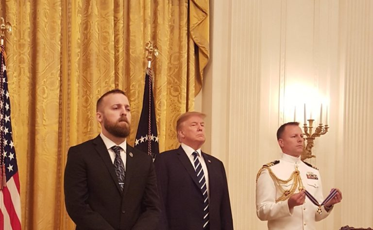 OSP officer receives nation’s highest honor for public safety valor