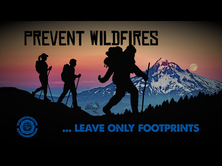 State fire marshal calls on Bigfoot to promote wildfire prevention