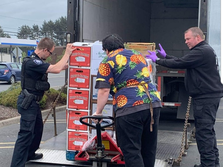 LCPD, NLFR finish fruit delivery after worker injured in fall