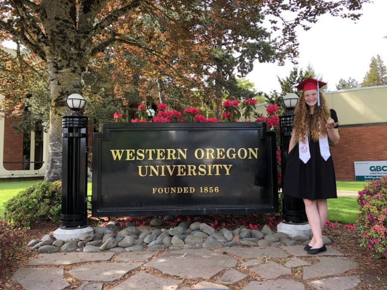 Western Oregon University honors Taft grad Stempel with major academic award
