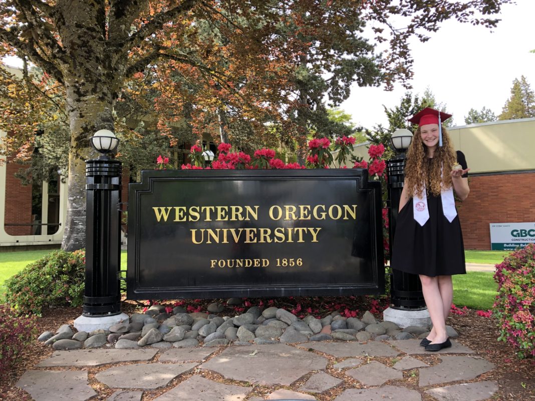 Western Oregon University honors Taft grad Stempel with major academic