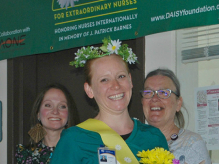 RN Wilson first DAISY Award winner at Samaritan North Lincoln Hospital
