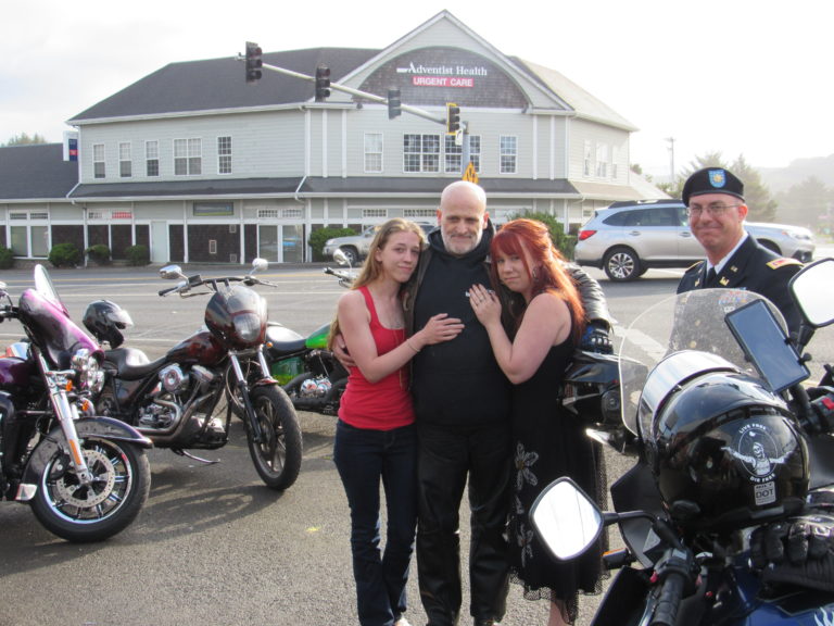 Last Ride for fallen soldier, biker leaves Lincoln City