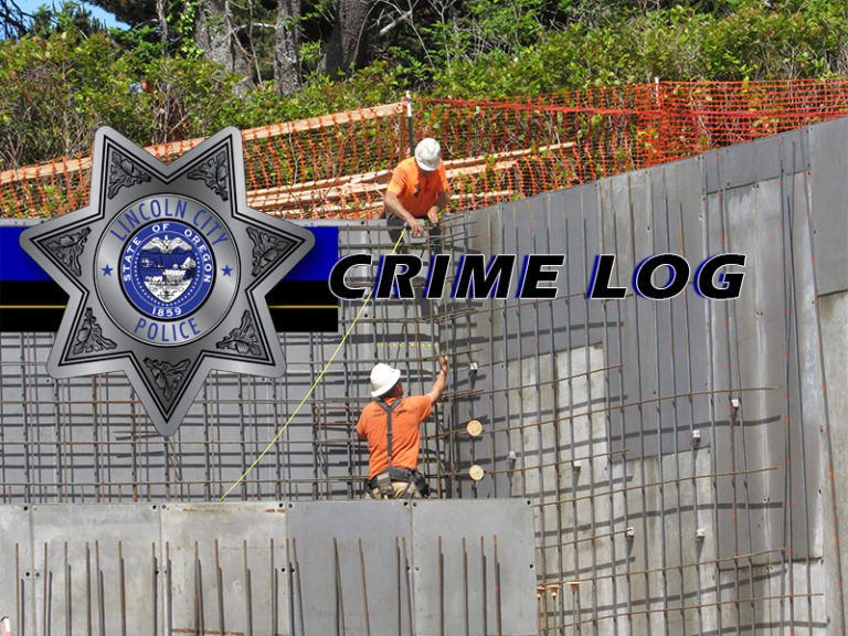Lincoln City Police Log May 24 – June 6
