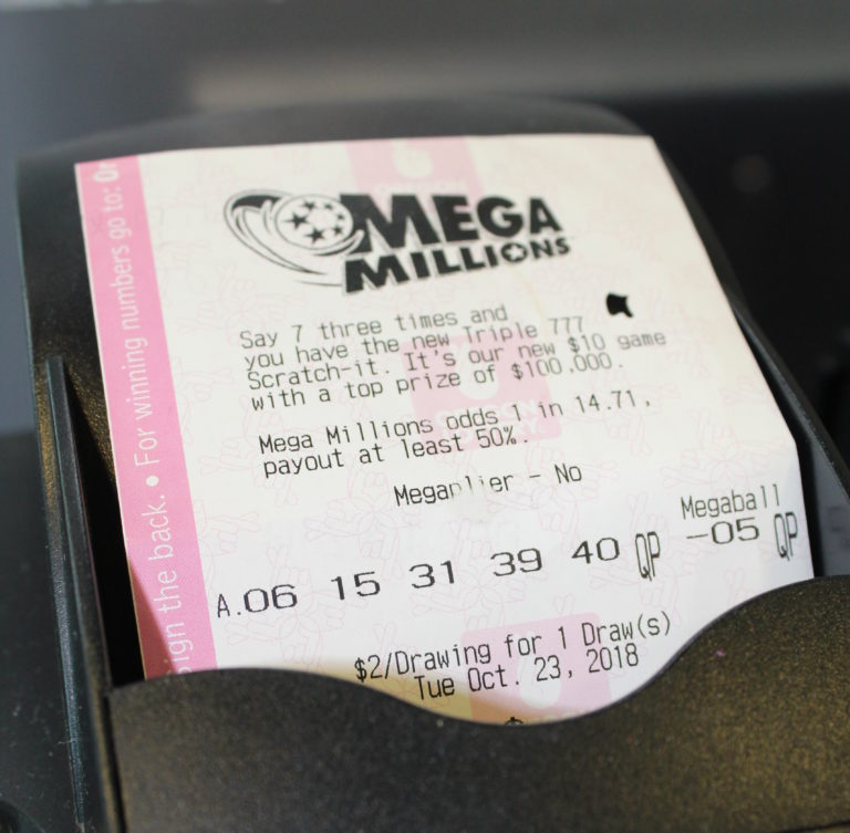 Winning million-dollar lottery ticket nearly gone with the wind