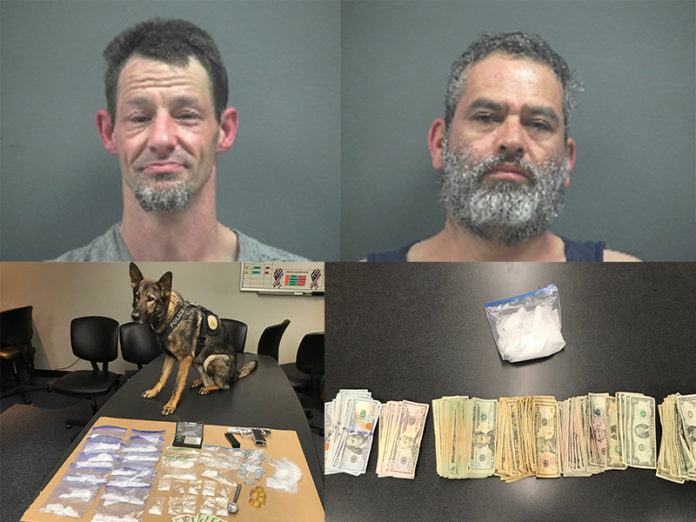 Lengthy investigation leads to arrest of two men on felony drug charges