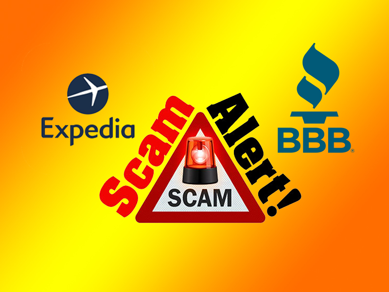 expedia travel scams