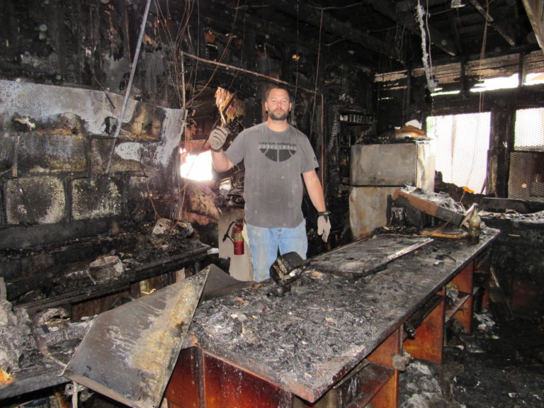 Historic Otis Cafe to rise from ashes following Fourth of July fire