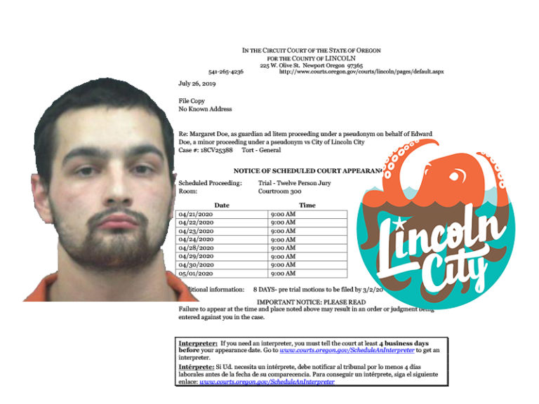 Trial date set in $4 million lawsuit against Lincoln City in Lopez sex abuse case