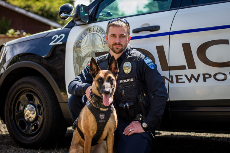 Doggy detective Zoe added to Newport police force