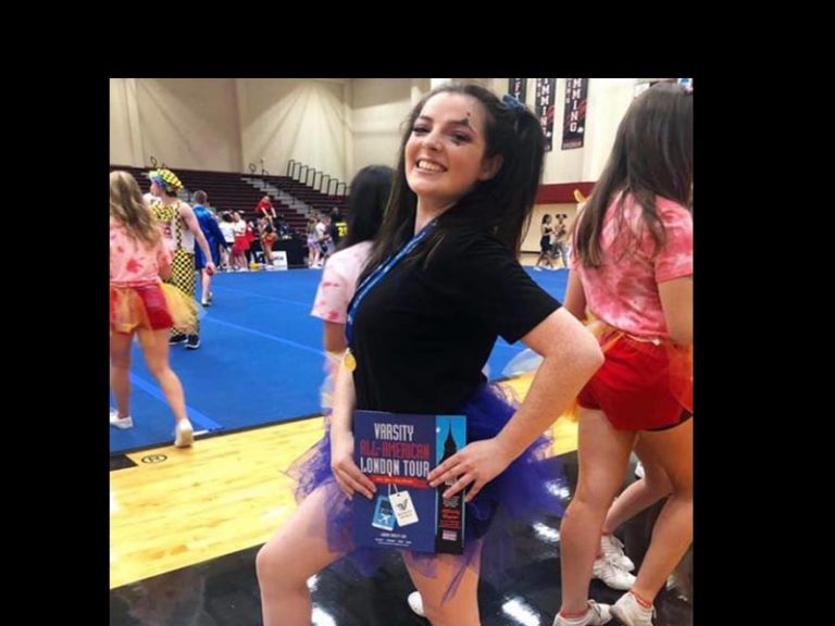 Taft senior Sperry earns trip to London as All-American cheerleader