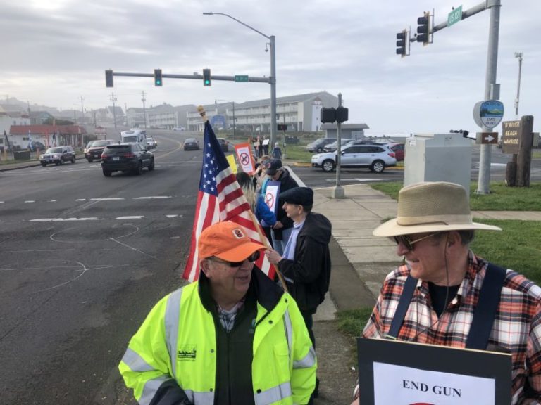 Local church holds ‘End Gun Violence’ rally at D River State Park