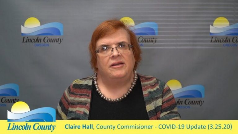 Commissioner Hall gives Lincoln County COVID-19 update