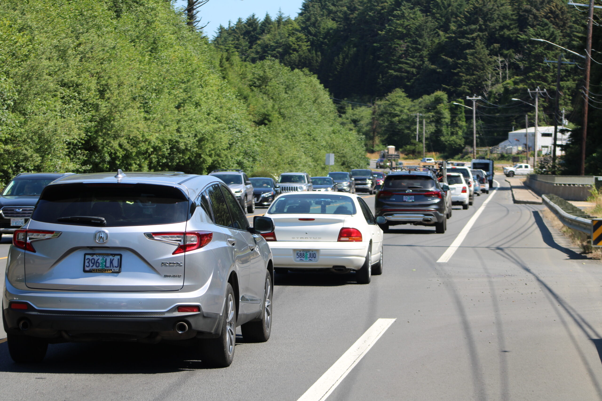 Lincoln City, oregon traffic