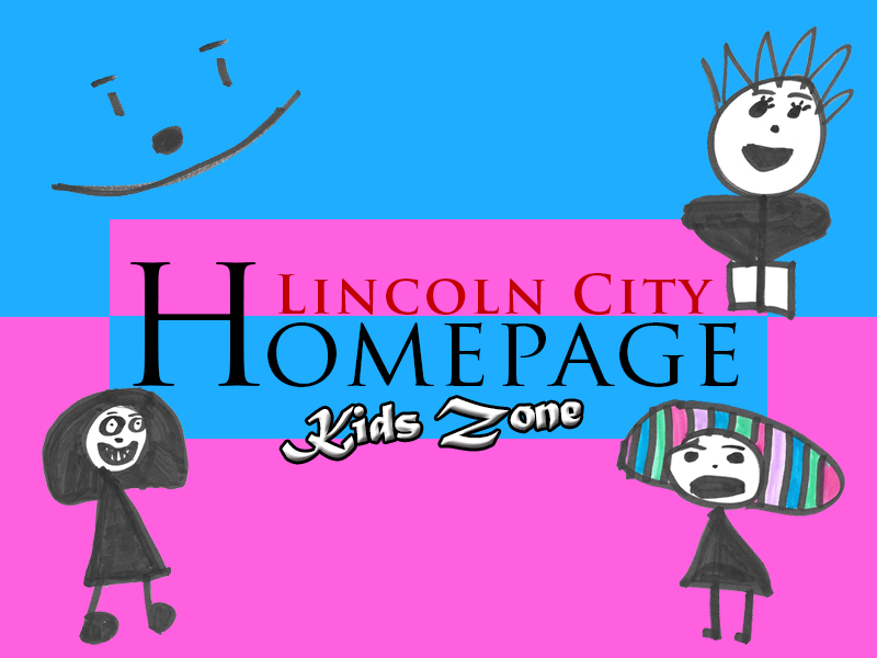 Lincoln City Homepage kids Zone