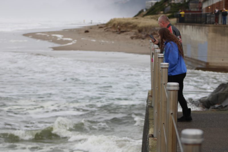 King Tide reigns over Lincoln City beaches