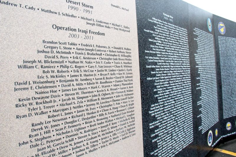 Vietnam Veterans of America 805 Oregon Veteran Wall