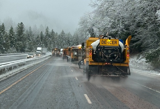 ODOT Issues Winter Driving Warning