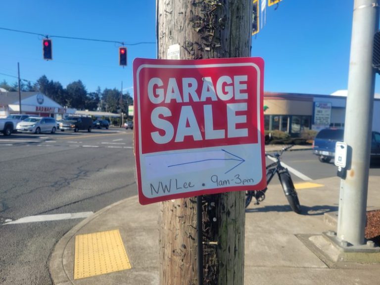 Great Oregon Coast Garage Sale Weekend