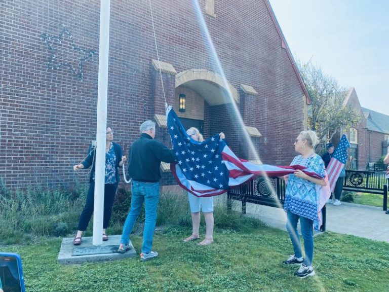 Local patriots donate flag to fly above the Cultural Center