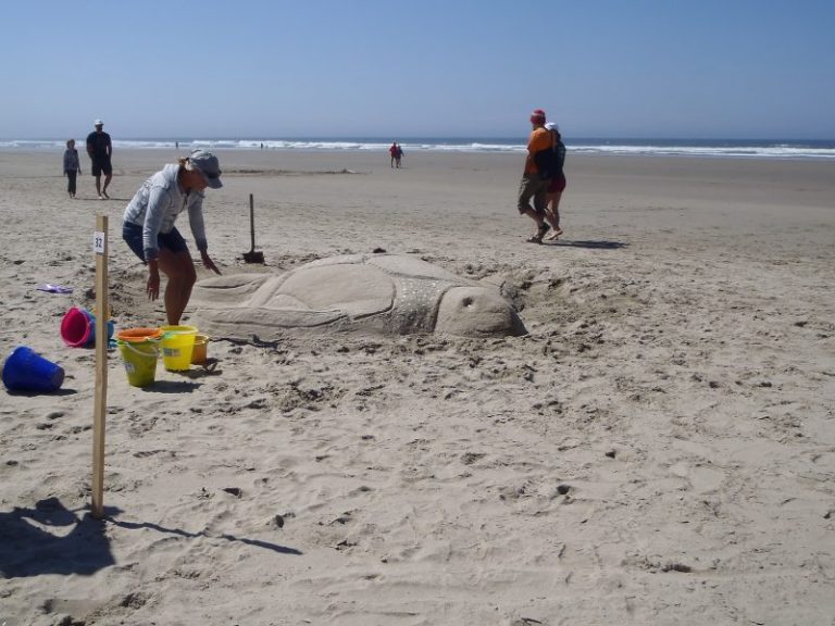 Newport Sandcastle contest July 26, 2025